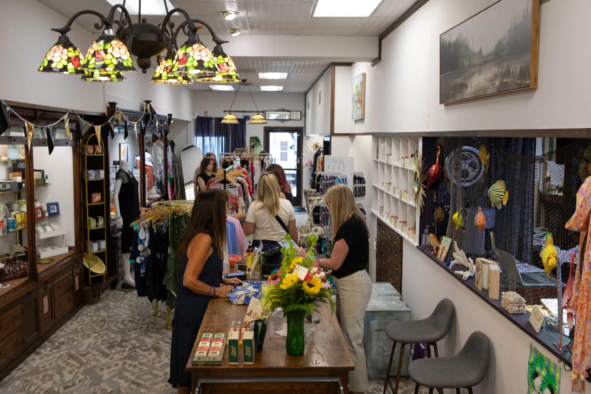 interior of store